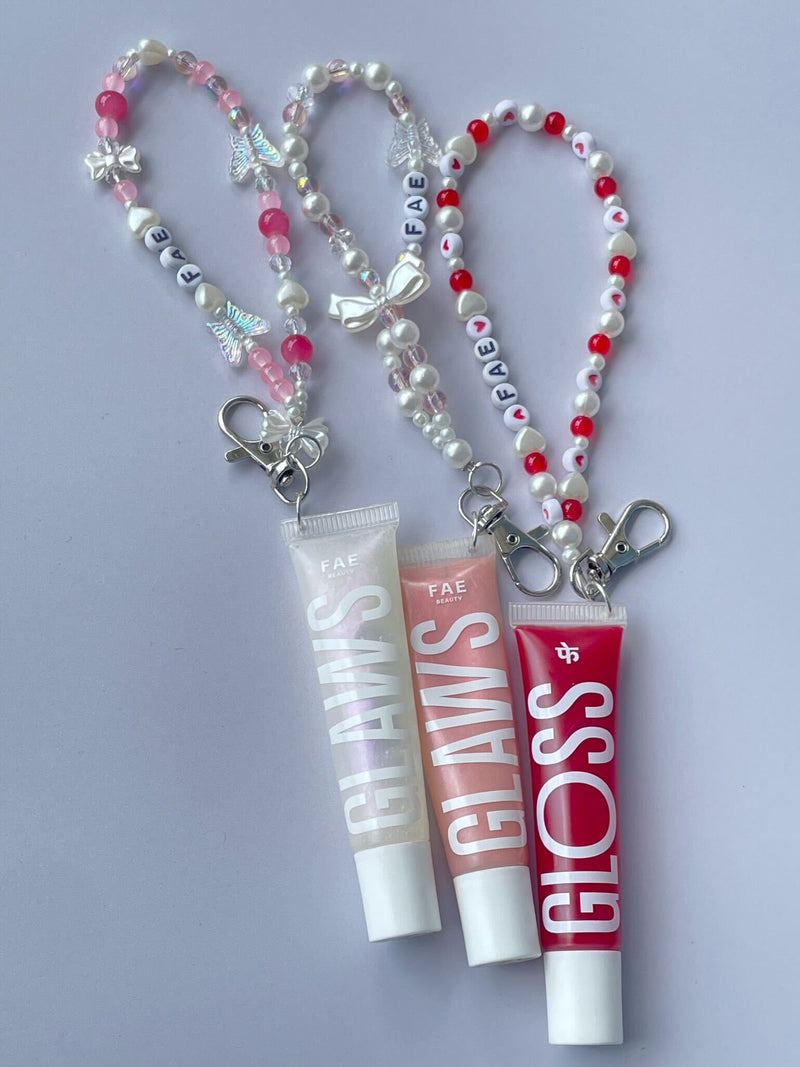 Charm Keychains - Take your Lip Gloss Everywhere You Go