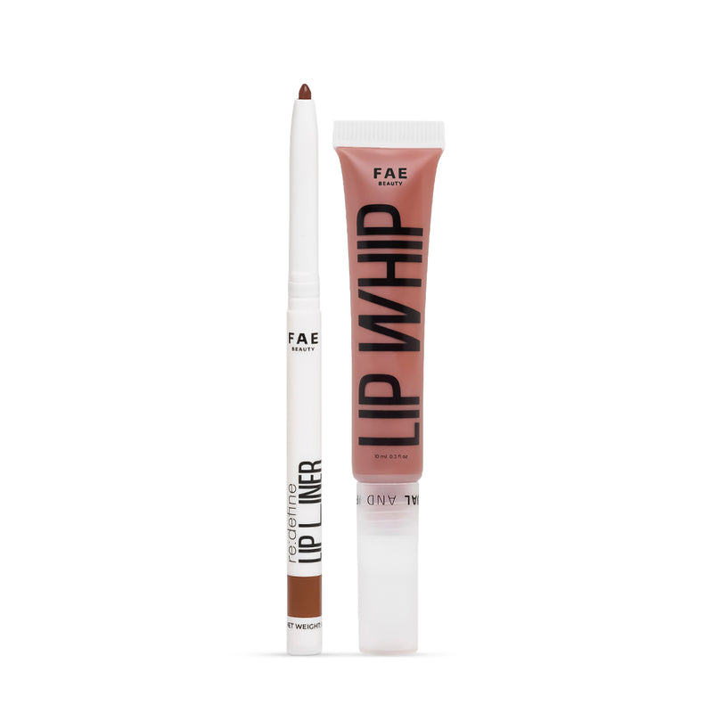 Matte Lip Kit - Lip Liner + Lip Whip Bundle